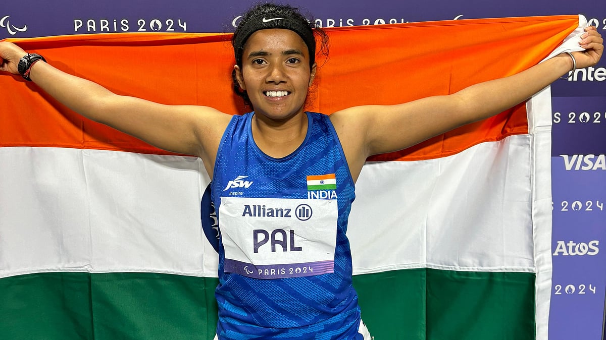 India's Preethi Pal who won a bronze at the Paris Paralympics 2024. - PCI